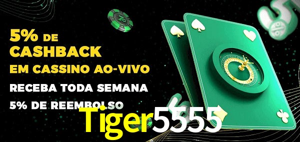 Promoções do cassino ao Vivo Tiger5555